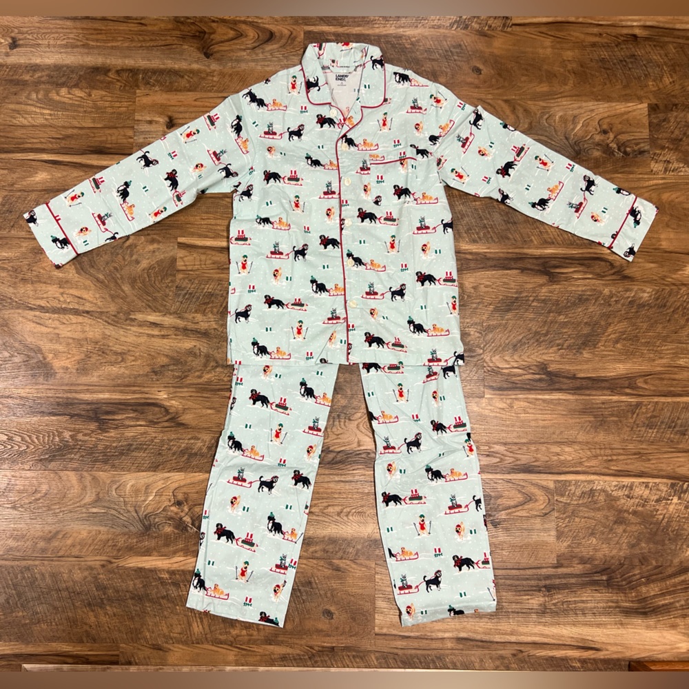 Land’s End Christmas Dogs Men’s Pajama Set